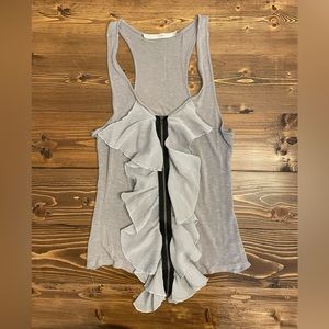 MGibson • Dressy Tank-top with Zipper • Size Small